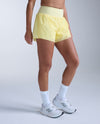 Aero Hi-Rise 2-In-1 3 Inch Shorts - LEMON ICE/LEMON REFLECTIVE