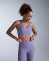 Form Racerback Medium Impact Bra - DUSTED GRAPE/DUSTED GRAPE