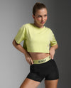 Form Soft Jersey Crop Tee - Cool Matcha/Cool Matcha