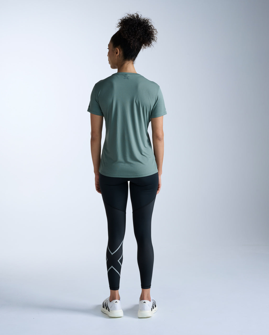 Aero Tee, Olive Leaf/Olive Leaf Reflective