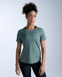Aero Tee, Olive Leaf/Olive Leaf Reflective