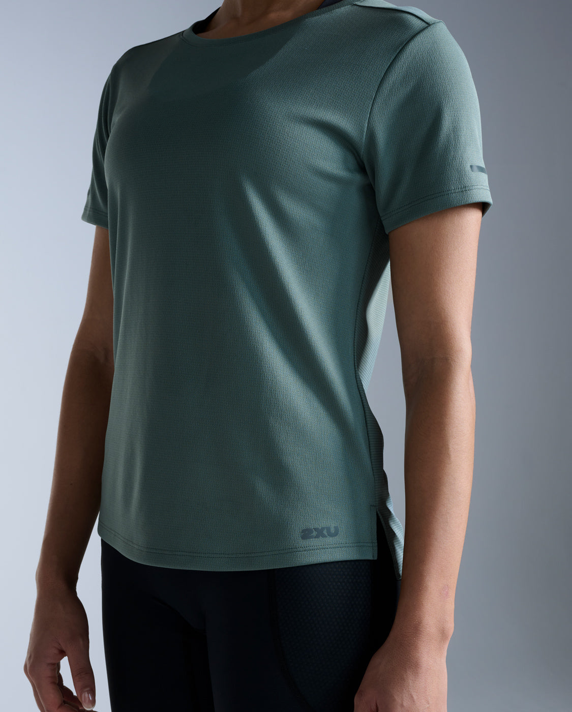 Aero Tee, Olive Leaf/Olive Leaf Reflective