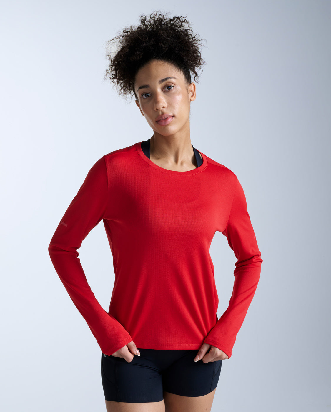Aero Long Sleeve, Red Blaze/Red Blaze Reflective