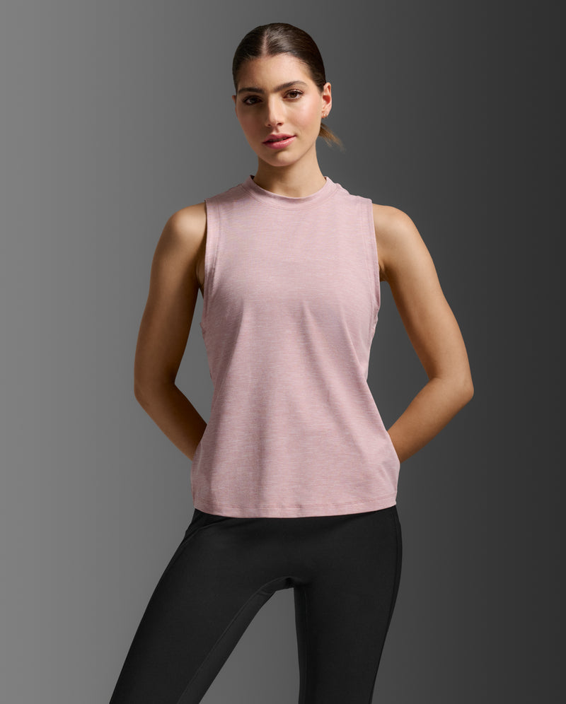 Form Soft Jersey Tank, Cosmetic Pink/Cosmetic Pink