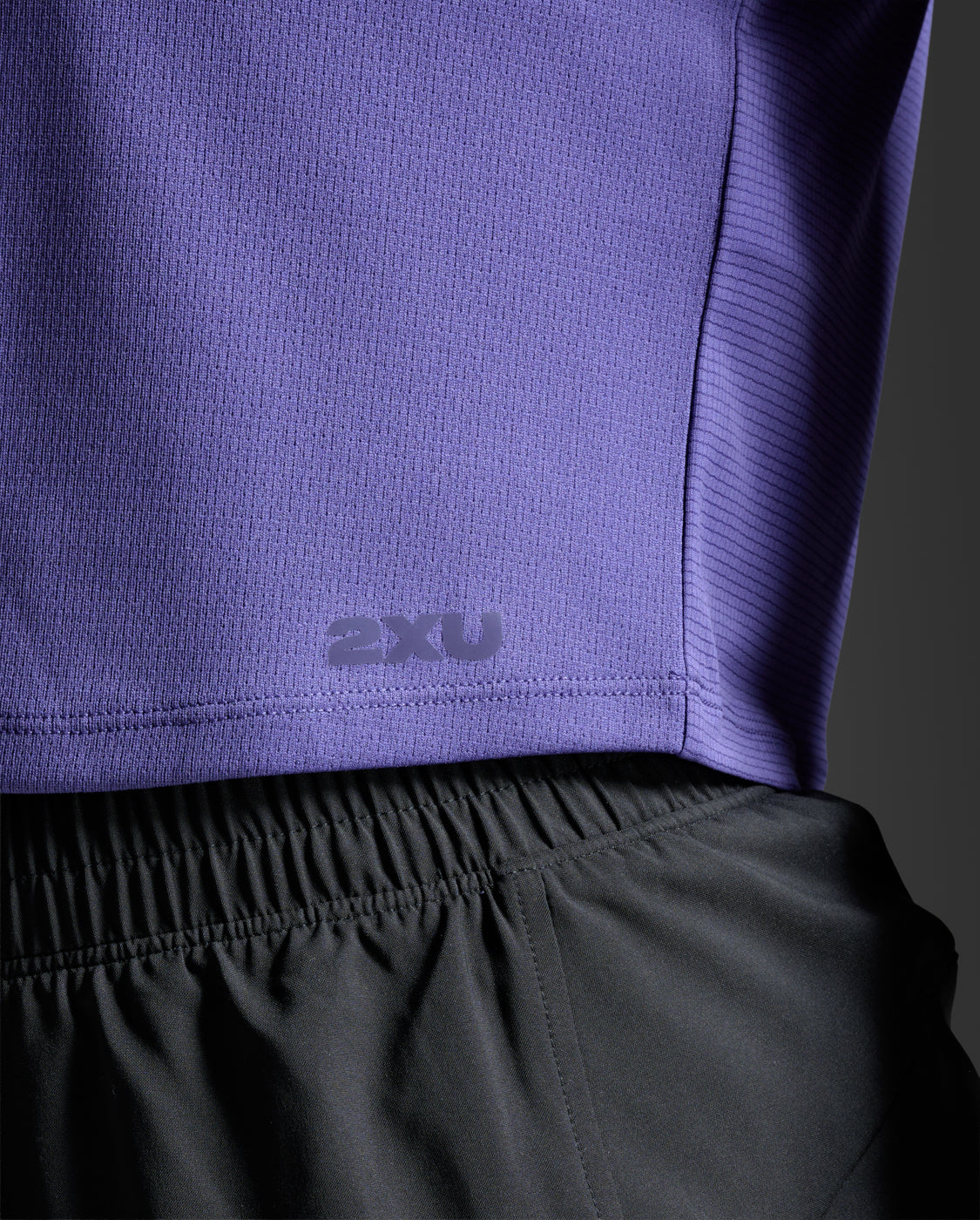 Aero Mesh Crop Tank, Future Dusk/Future Dusk Reflective