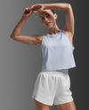 Aero Mesh Crop Tank - HALOGEN/HALOGEN REFLECTIVE