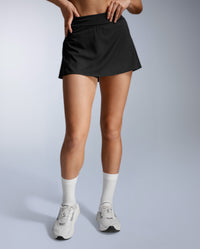 Fluid Hi-Rise Skort, Black/Black