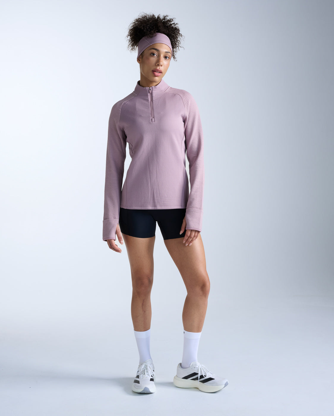 Ignition Haptic 1/4 Zip, Musk/Musk Reflective