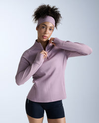 Ignition Haptic 1/4 Zip, Musk/Musk Reflective