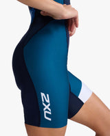 Aero Front Zip Trisuit, Midnight/Festival