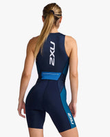 Aero Front Zip Trisuit, Midnight/Festival