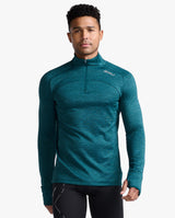 Ignition 1/4 Zip
 
 , Deep Jade/silver Reflective