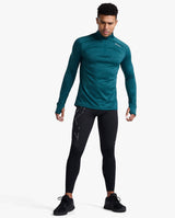 Ignition 1/4 Zip
 
 , Deep Jade/silver Reflective
