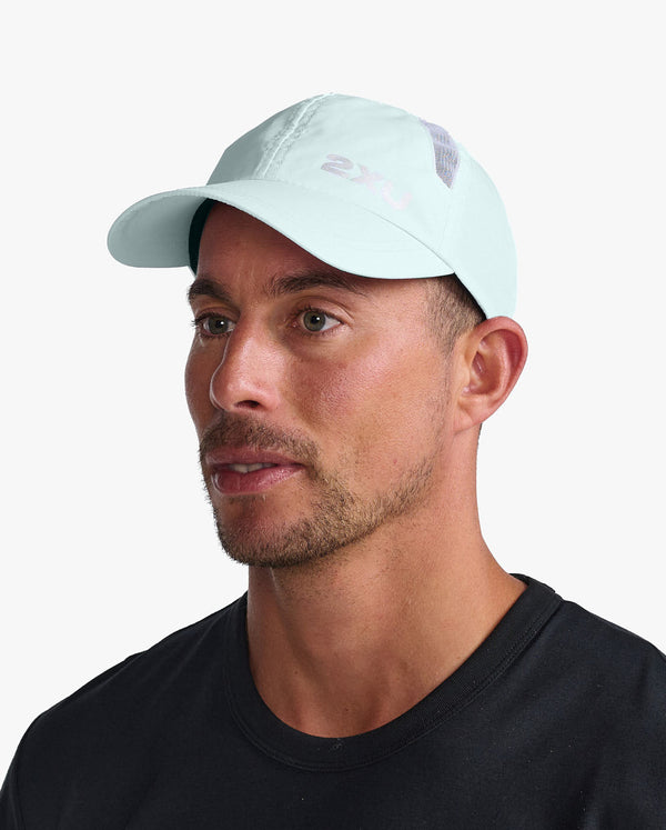 Run Cap, Glacier/White