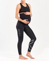 Prenatal Active Tights, Black/Silver
