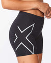 CORE COMPRESSION 5 INCH SHORTS - BLACK/SILVER