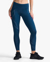 LIGHT SPEED MID-RISE COMPRESSION TIGHTS - MOONLIGHT/MOONLIGHT REFLECTIVE